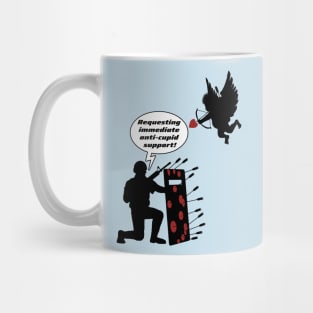 Requesting Immediate Anti-Cupid Support! Mug